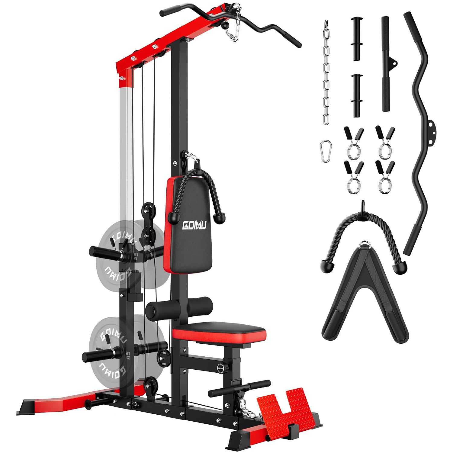 Pulley Home Gym - LAT Pulldown & Row Cable Machine