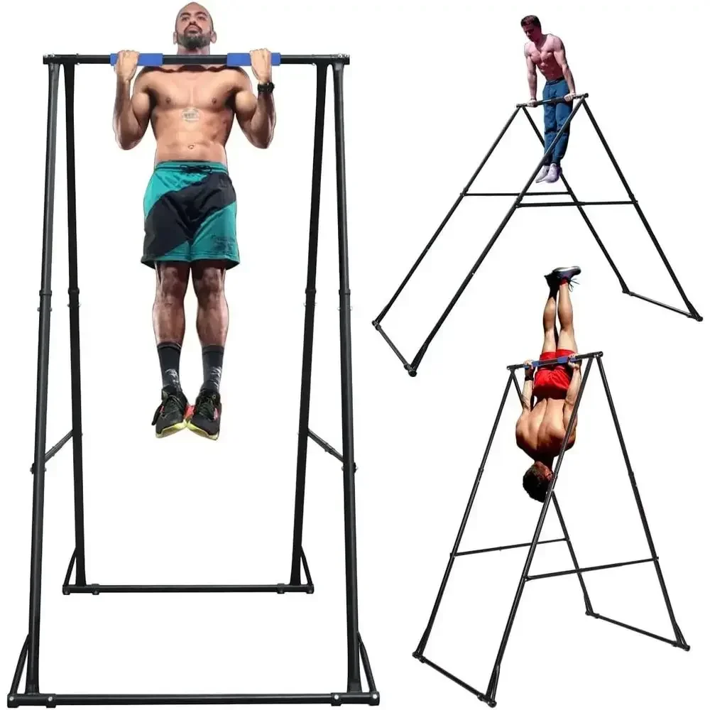 Pull Up Bar Tower - Adjustable Pull-Up Bar Stand: Sturdy Home