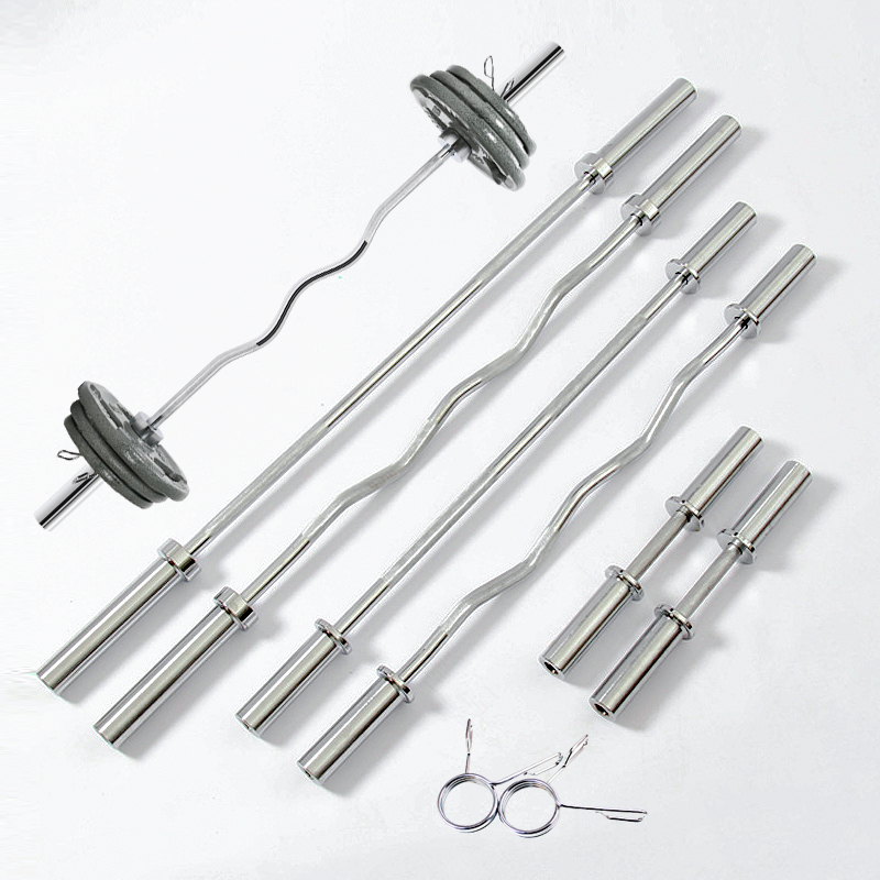 Olympic Barbell 20Kg - Barbell Bar for Fitness, Solid Straight