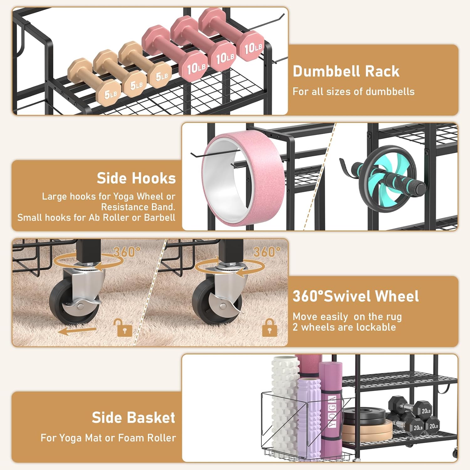Home Gym Storage, No Material  - Home Gym Equipment review and price