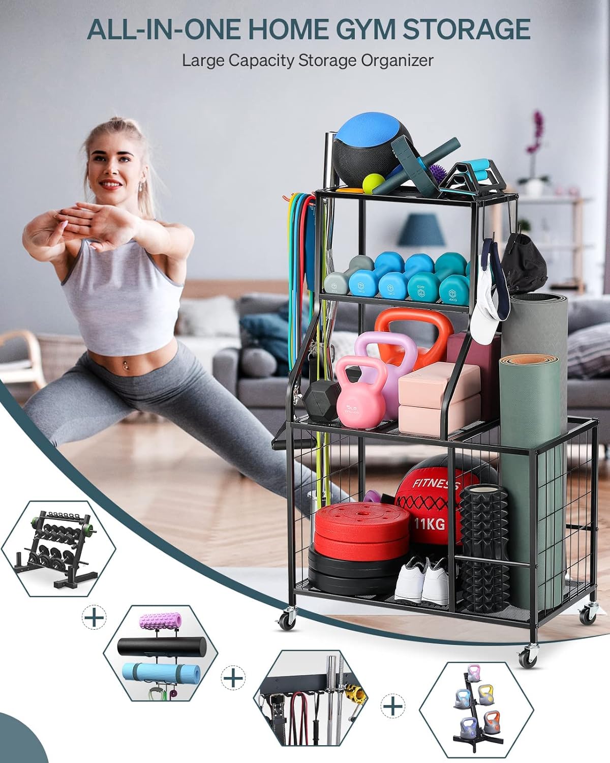 Home Gym Storage: Multi - func - Home Gym Usa review and price