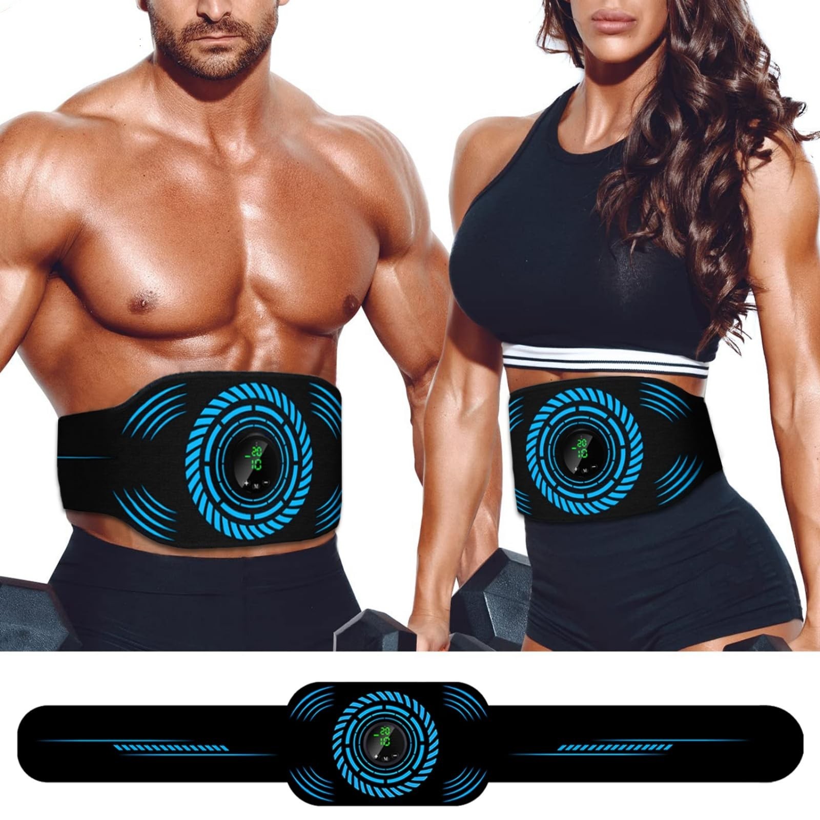 EMS Abdominal Toning Belt Musc - Home Gym Electric Machine review and price