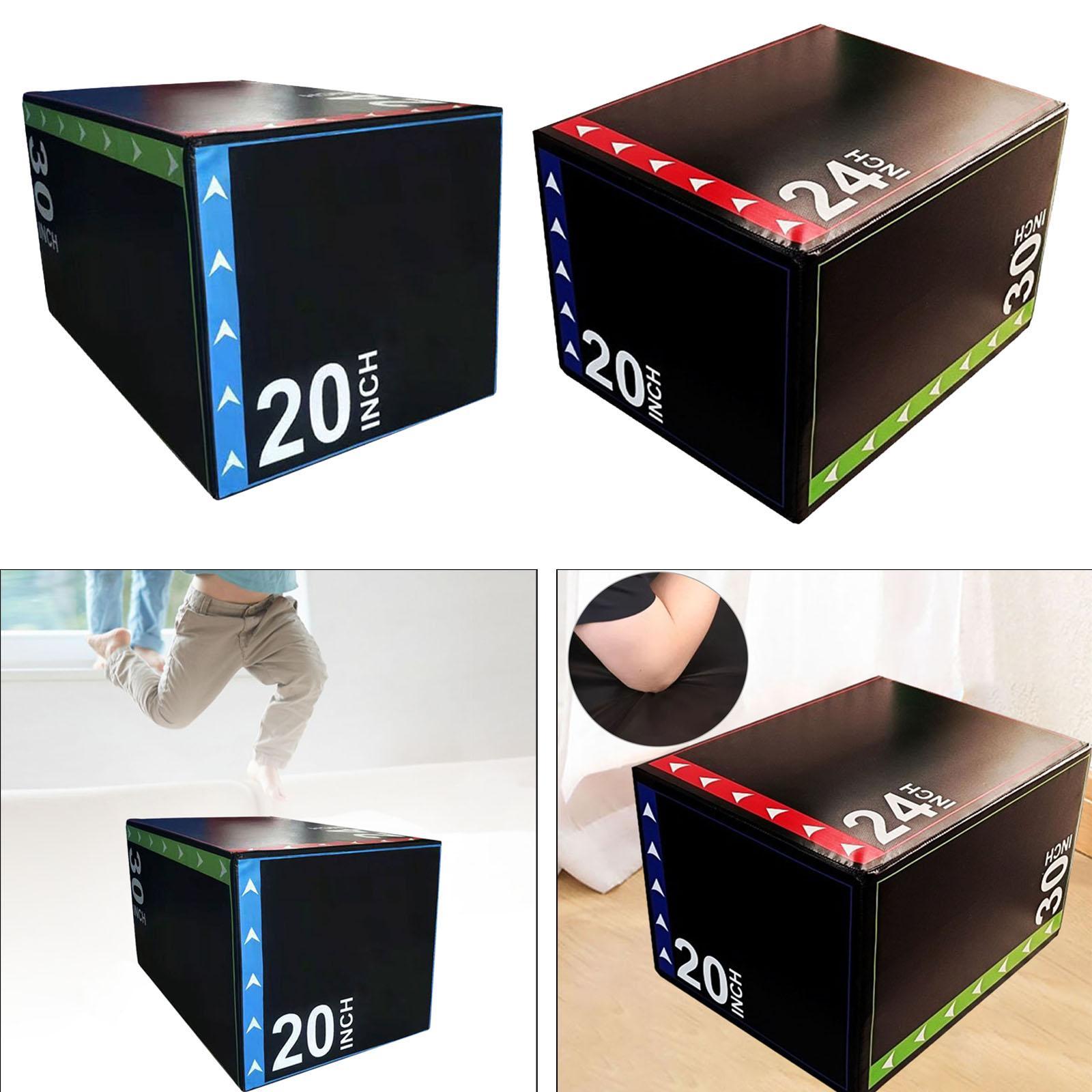3-in-1Jump Box Plyometric Box  - Home Gym Kit For Men review and price