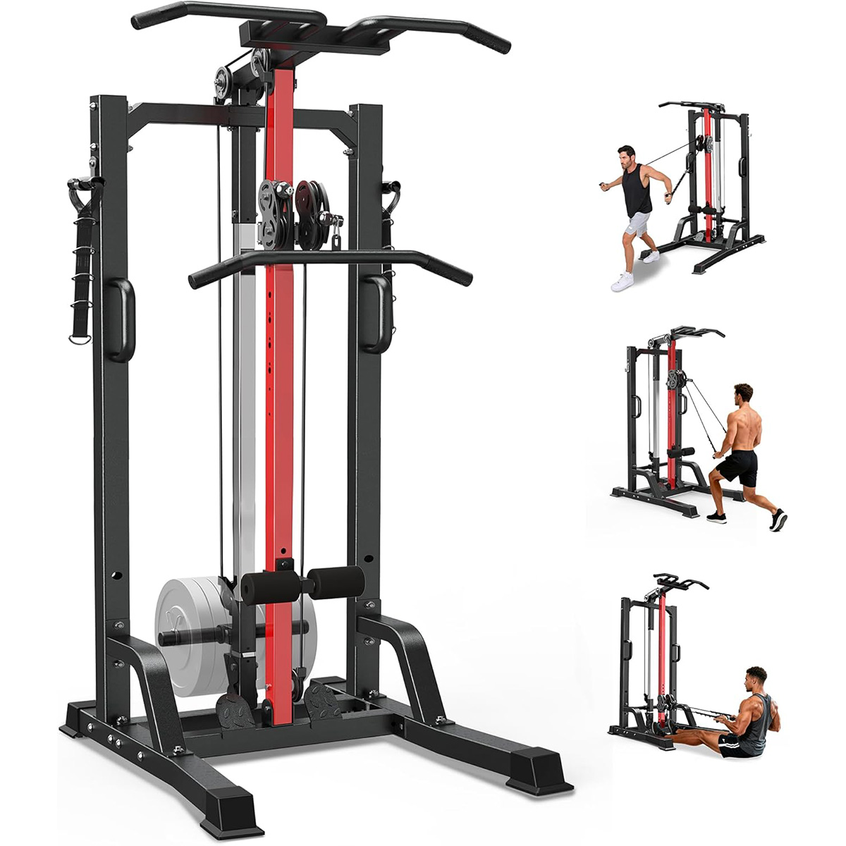 Pooboo Home Gym Machine - High - Pulley Home Gym review and price