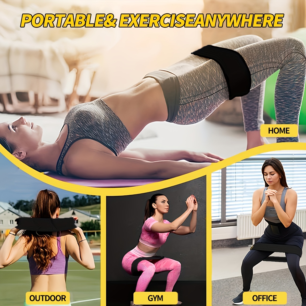 3PCS Resistance Bands Set, Ela - Home Gym Kit review and price