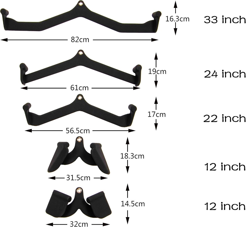 Cable Machine Attachments 5-Pi - Home Gym Usa review and price