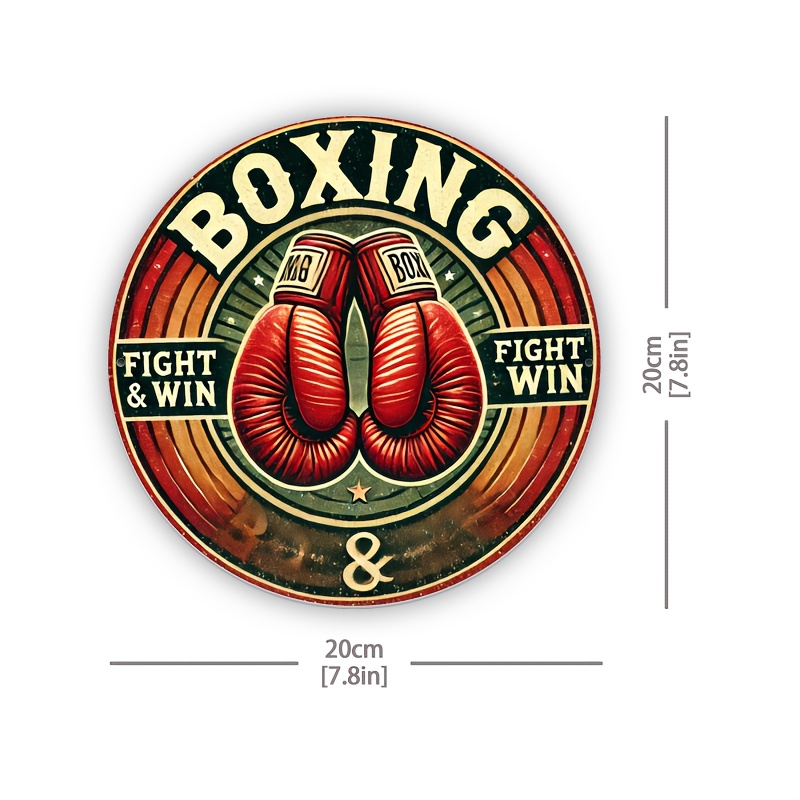 Room Decor 1pc Retro Boxing Gy - Home Gym Setup review and price