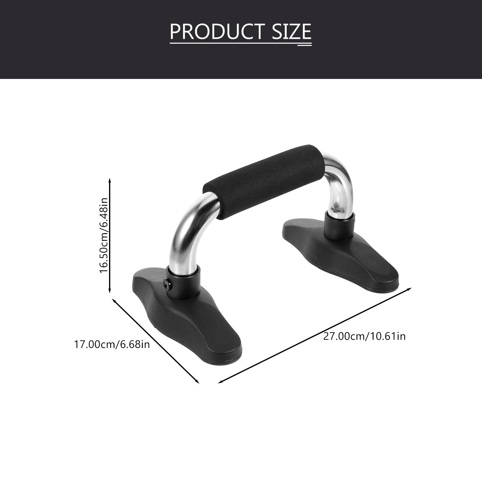 1Pair Push Up Bars Non Slip Gr - Home Gym Equipment review and price