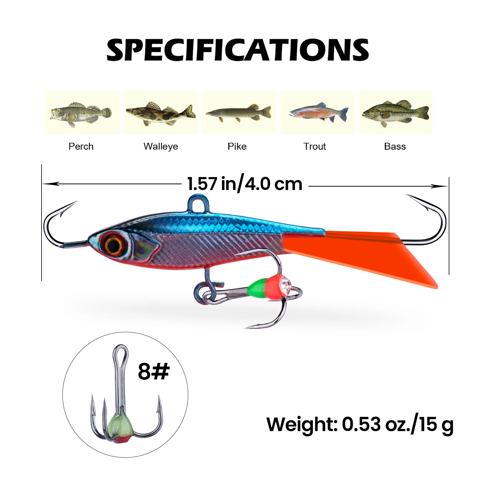 Goture Ice Fishing Lure Winter - Wobble Board Balance review and price