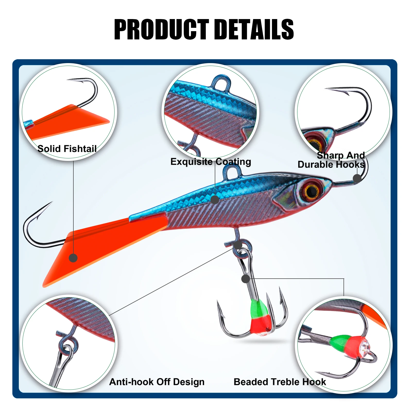Goture Ice Fishing Lure Winter - Wobble Board Balance review and price