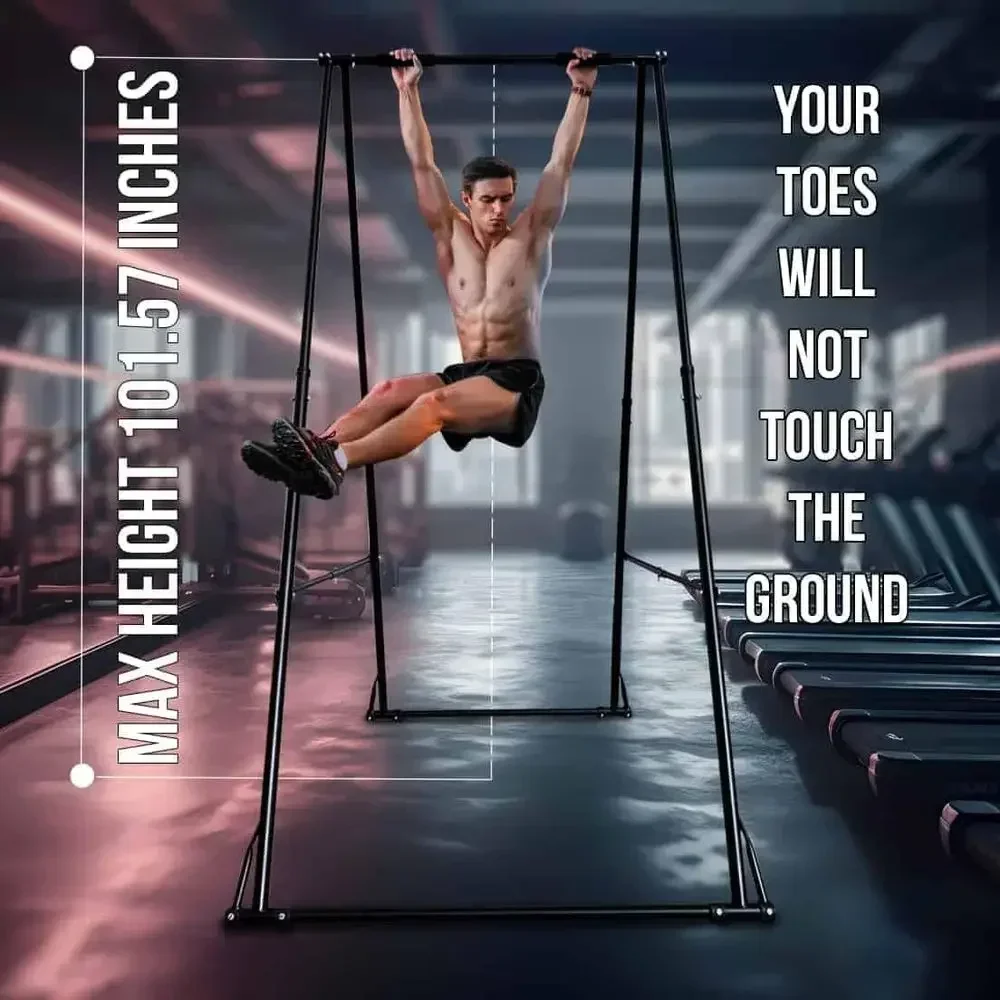 Adjustable Pull-Up Bar Stand:  - Pull Up Bar Tower review and price