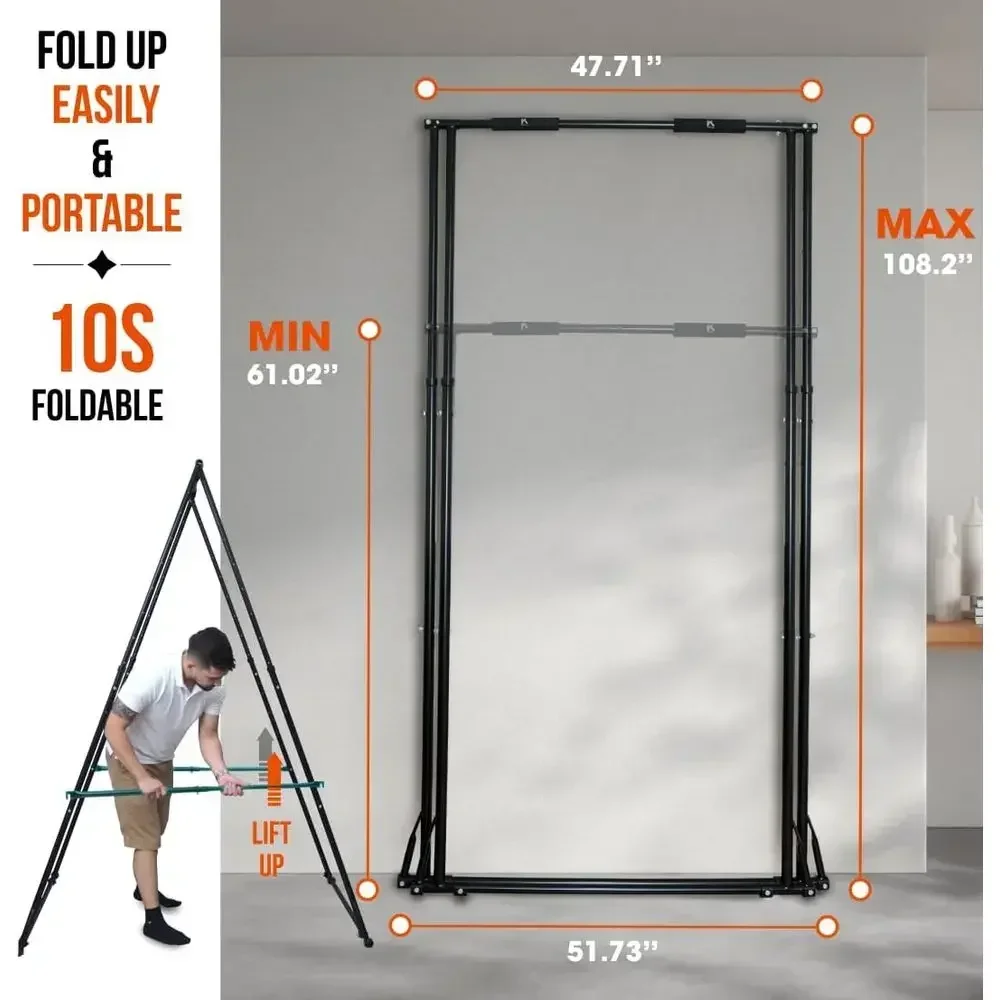 Adjustable Pull-Up Bar Stand:  - Pull Up Bar Tower review and price