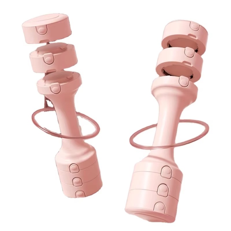 Pink Adjustable Steel Kettlebe - Home Gym Routine review and price