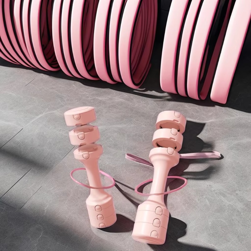 Pink Adjustable Steel Kettlebe - Home Gym Routine review and price