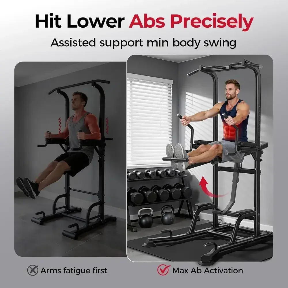 Power Tower with Assisted Knee - Pull Up Bar Tower review and price