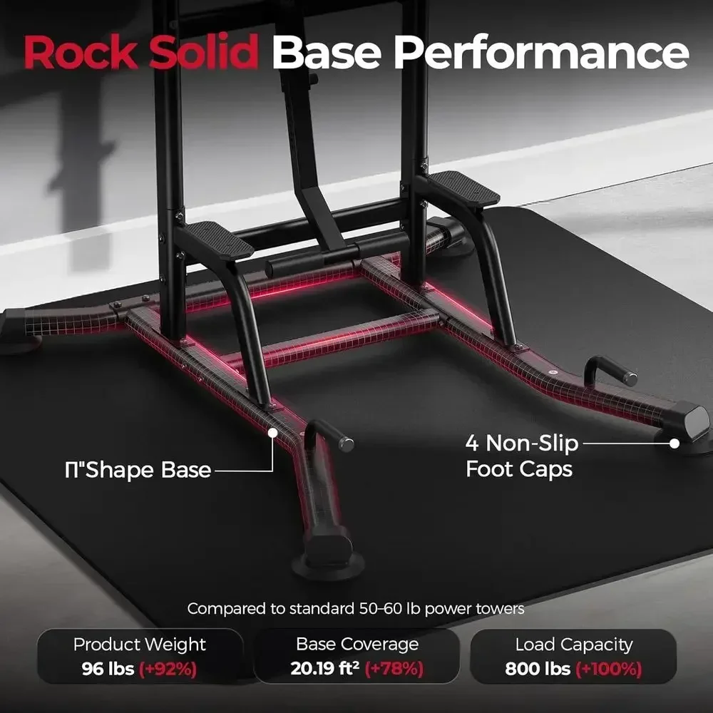 Power Tower with Assisted Knee - Pull Up Bar Tower review and price