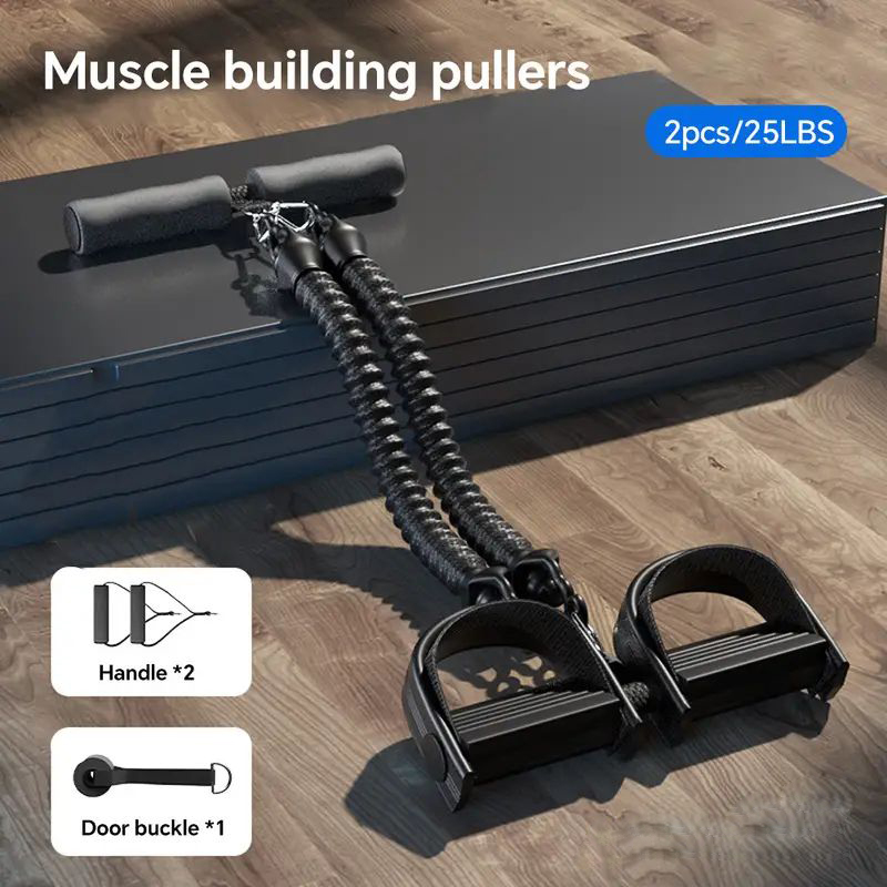 Pedal Tension Rope Puller Exer - Home Gym Kit For Men review and price