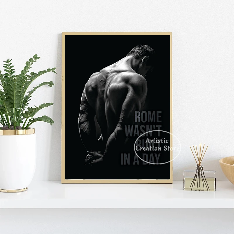 Iconic Gym Inspirational Quote - Home Gym Icon review and price