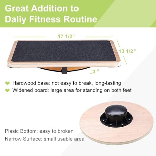 Professional Wooden Balance Bo - Wobble Board Balance review and price