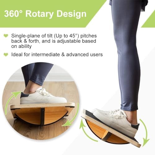 Professional Wooden Balance Bo - Wobble Board Balance review and price