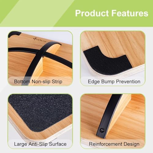 Professional Wooden Balance Bo - Wobble Board Balance review and price