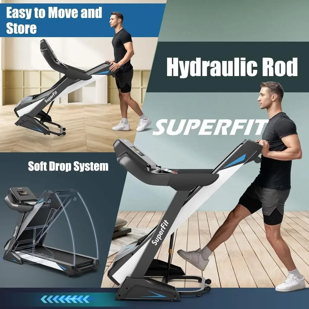 Heavy-Duty Treadmill with 4.75 - Home Gym Training Program review and price