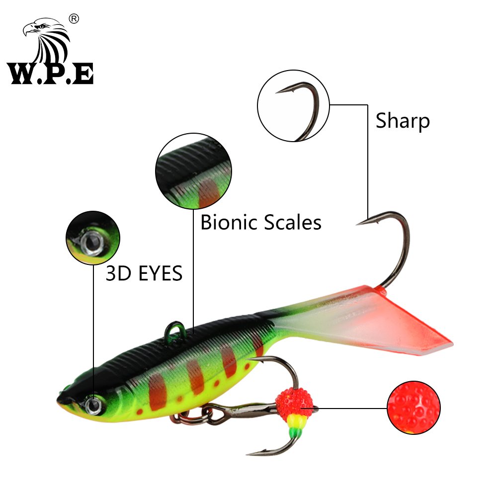 W.P.E Ice Fishing Lure 1pcs 60 - Wobble Board Balance review and price