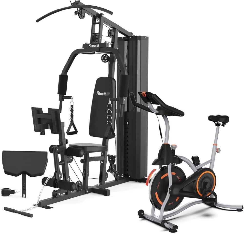 148LB Multifunctional Home Gym - Home Gym Half Rack review and price