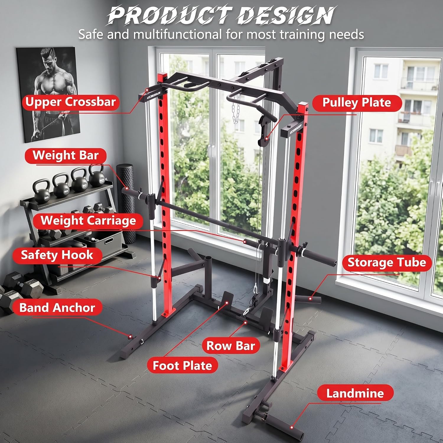 All-in-One Smith Machine Power - Home Gym Smith review and price