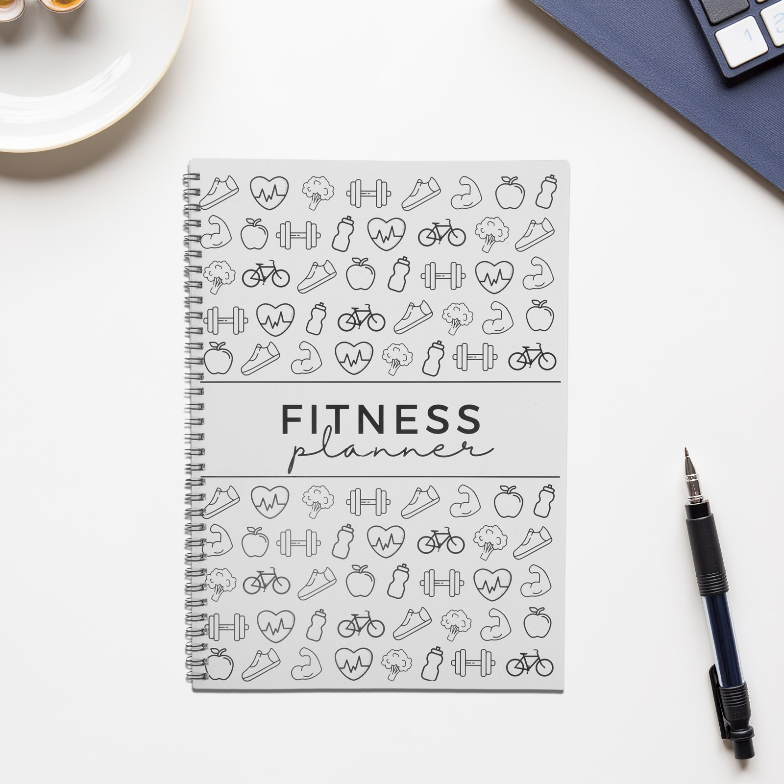 Fitness Planner Journal 11.7 X - Home Gym Routine review and price