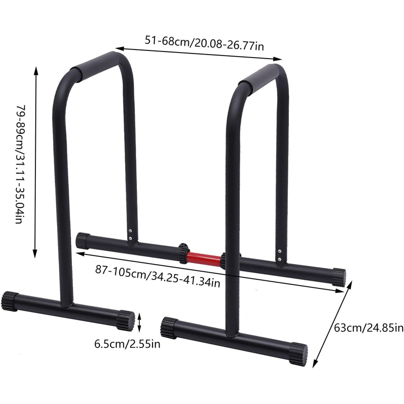 Adjustable Strength Training C - Dip Station Parallel review and price