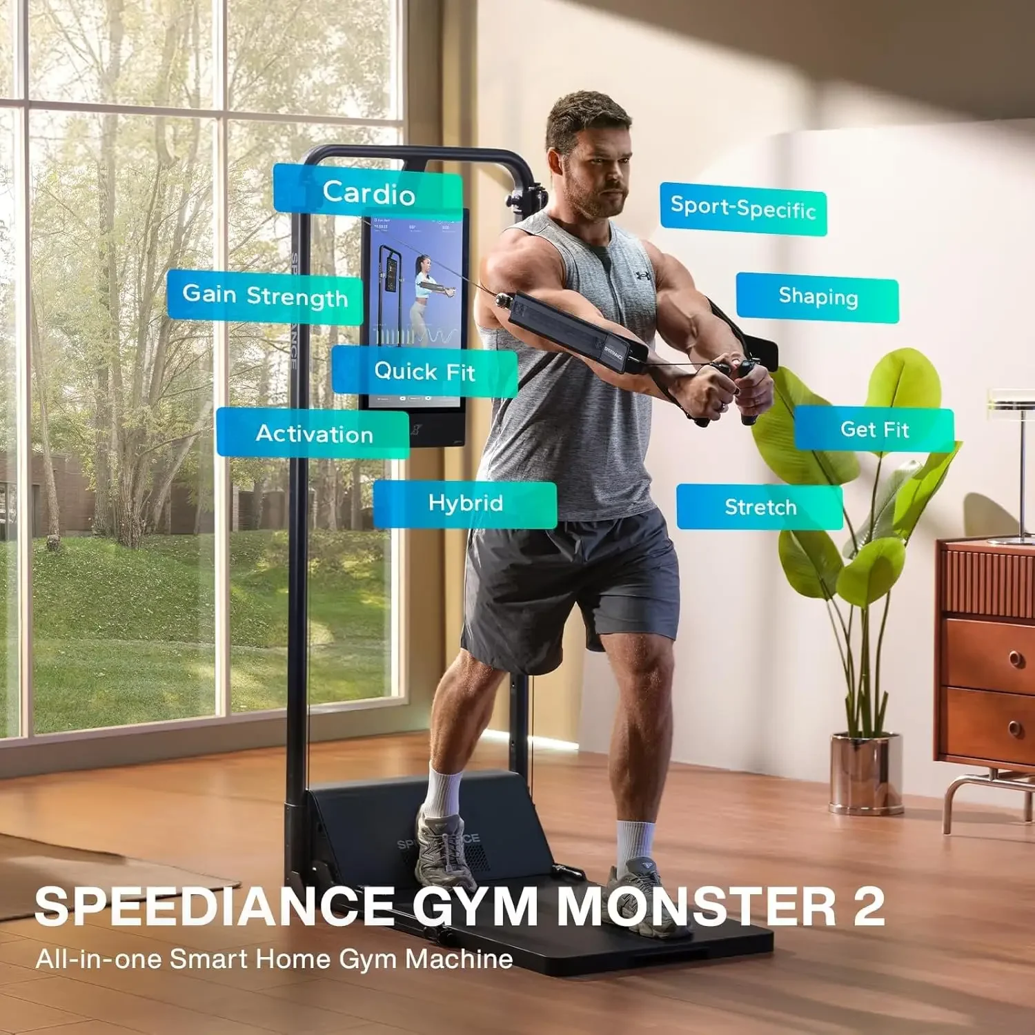Gym Monster 2 Smart Home Gym A - Home Gym Equipment review and price
