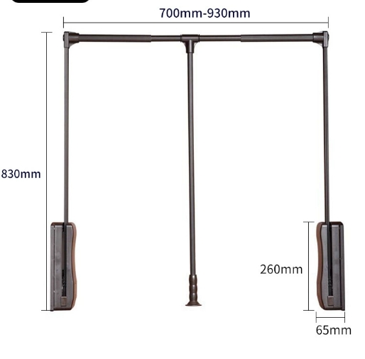 Pull-down Clothes Rail Wardrob - Pull Up Bar Tower review and price