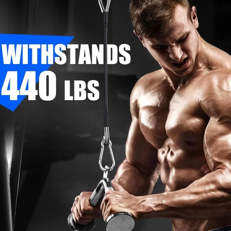 1/2Pcs 25cm Gym Cable Extensio - Home Gym Training Program review and price