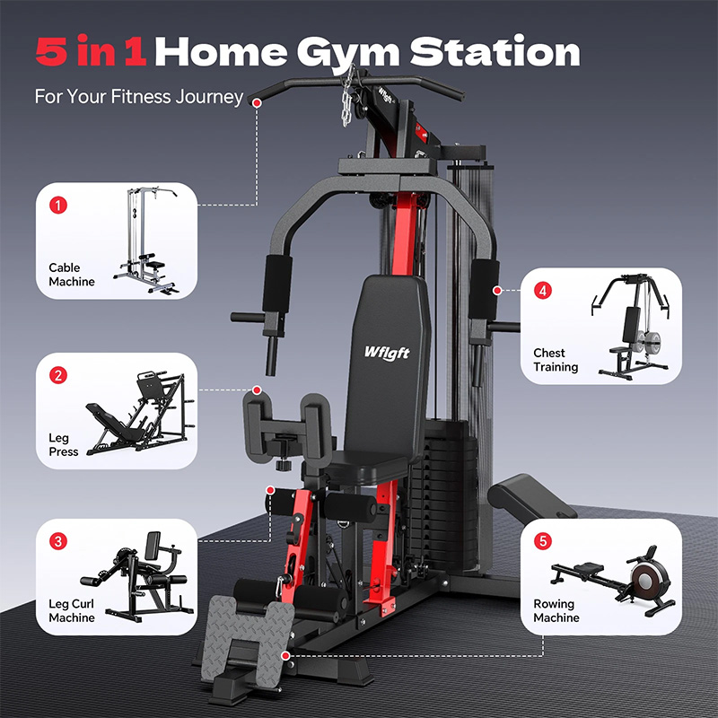 Pooboo Home Gym Workout Equipm - Home Gym Training Program review and price