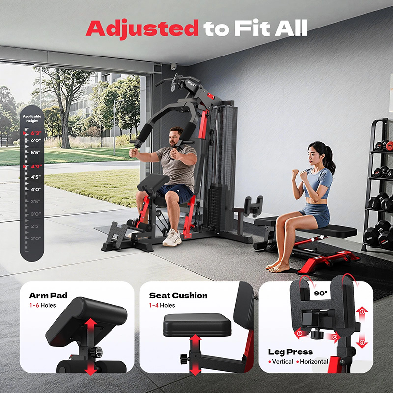 Pooboo Home Gym Workout Equipm - Home Gym Training Program review and price
