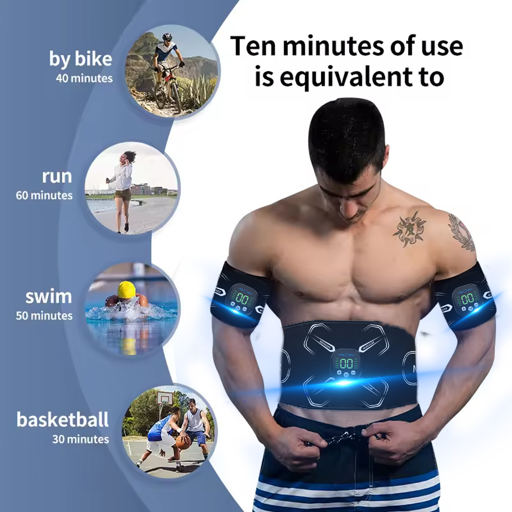 EMS Muscle Stimulator Abdomina - Home Gym Setup review and price