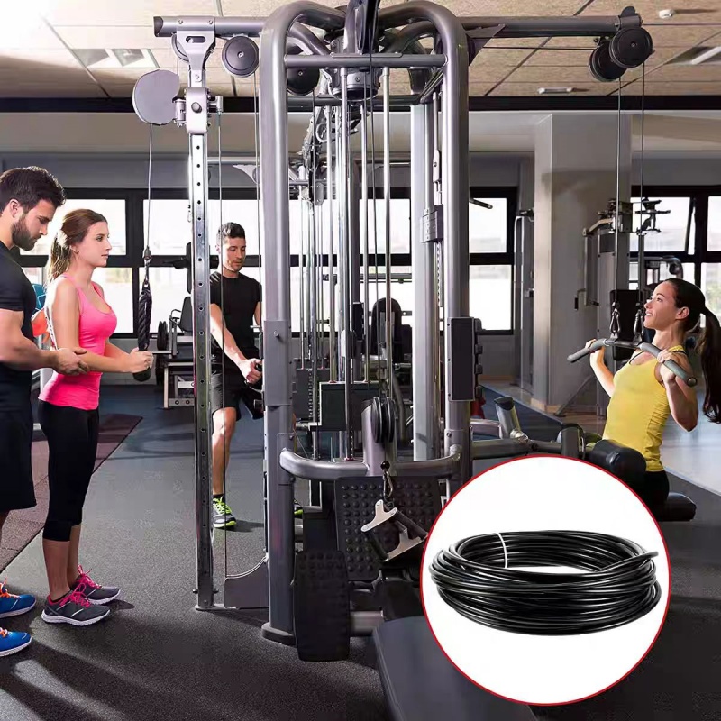 Steel Wire Rope Fitness Cable  - Pulley Home Gym review and price