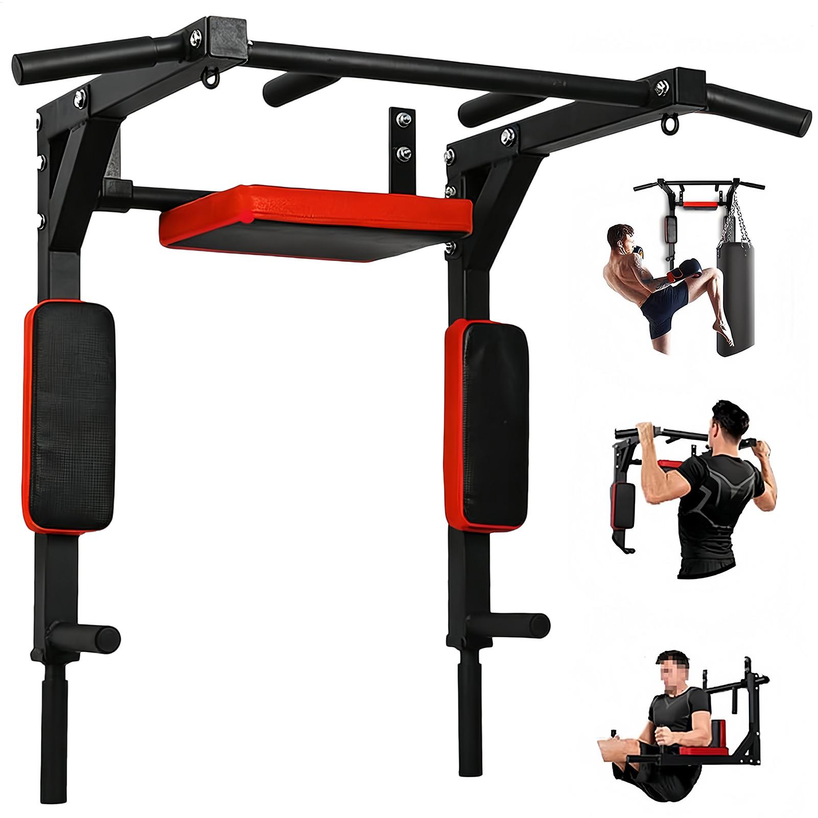 Wall-Mounted Pull-up Bar Fitne - Pull Up Bar Tower review and price